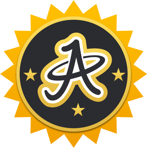 A Plus Collectibles Gold Logo