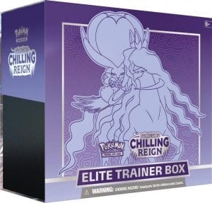 Shadow Rider Calyrex VMAX: Sword and Shield Chilling Reign Elite Trainer Box