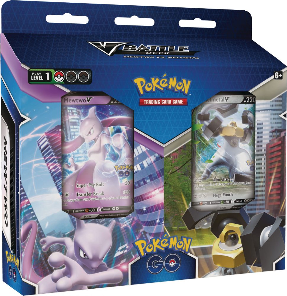 A Plus Collectibles  Pokémon GO - Mewtwo V Battle Deck - A Plus  Collectibles