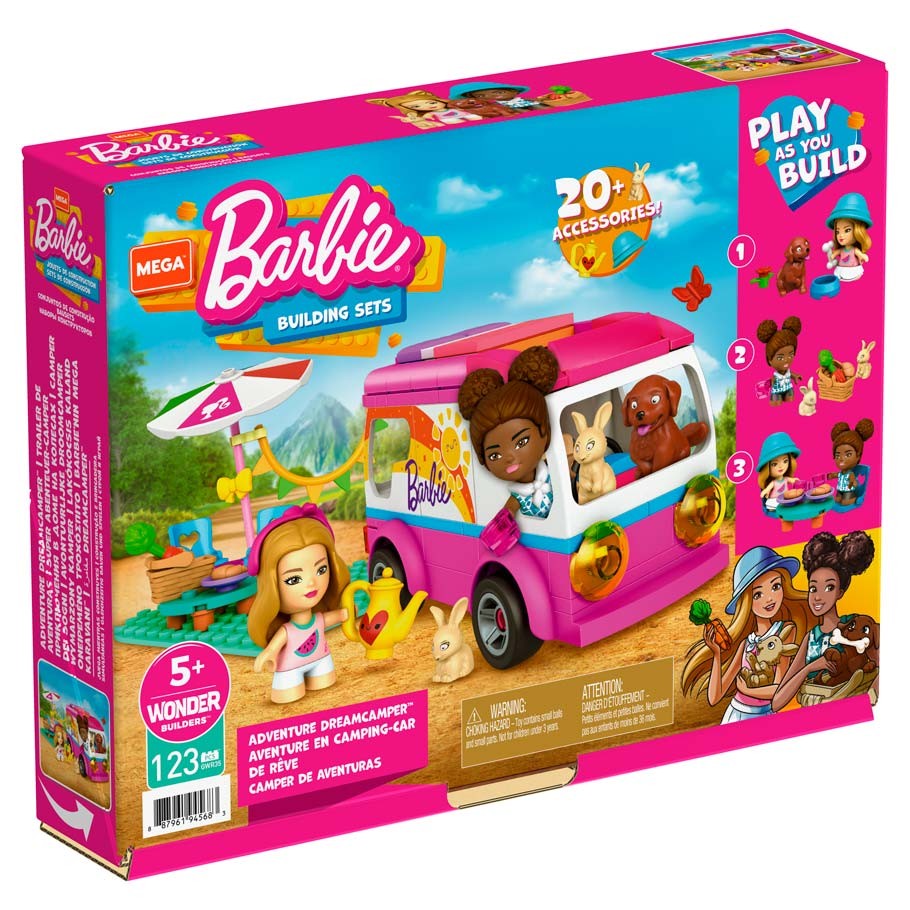 Barbie Camping-car de rêve 3-en-1