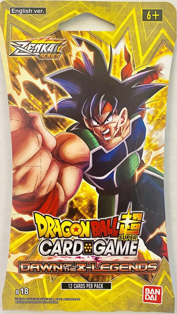 Buy Dragon Ball Super Card Game Dawn of the Z-legends Booster Pack