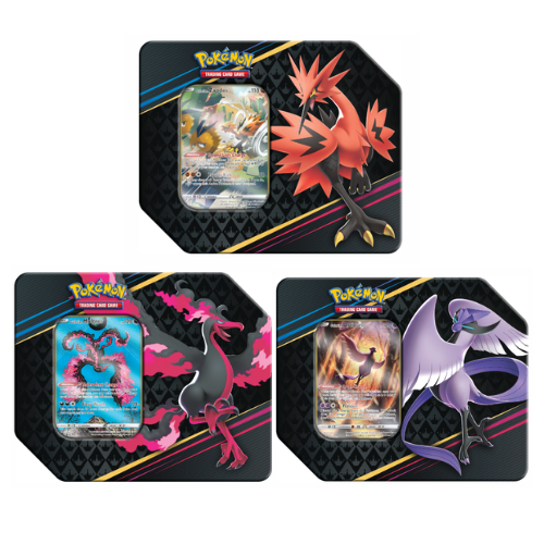 Pokemon Card Sleeves Galarian Moltres, Zapdos, Articuno