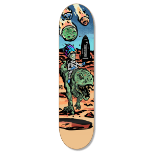 Take Flight Skateboard Meteor Mission by A Plus Collectibles