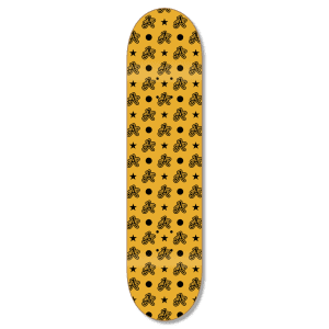Take Flight Skateboard - Golden Galaxy by A Plus Collectibles