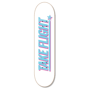 Take Flight Skateboard - ver3ace by A Plus Collectibles