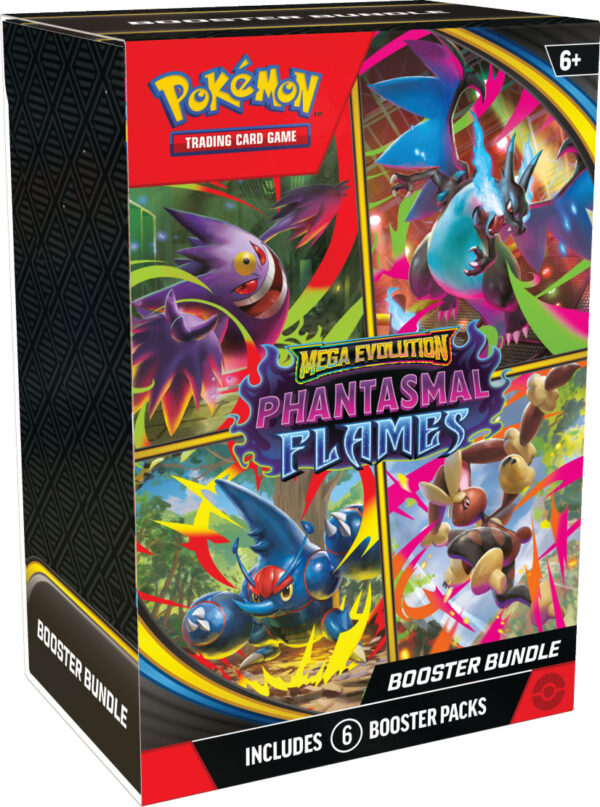 Phantasmal Flames Booster Bundle, Pokemon TCG