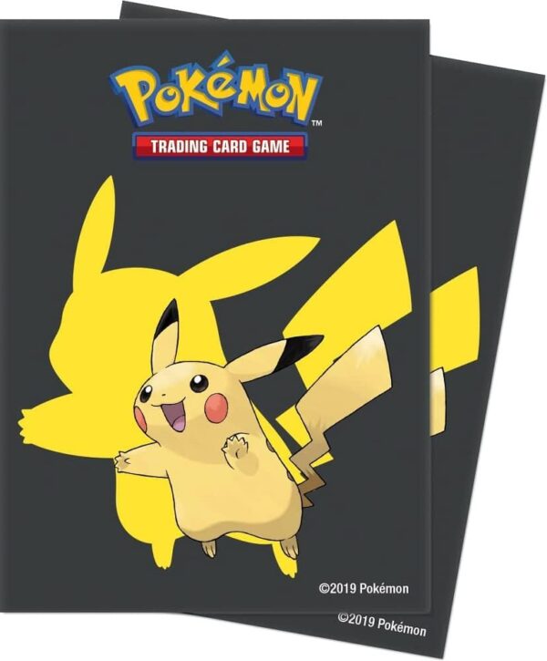 Pokemon TCG: Pikachu Ultra PRO - Pokemon Card Protector Sleeves (65 ct.)